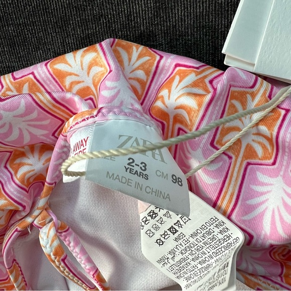 NWT Zara Toddler Swimsuit - Picture 2 of 13
